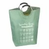 BargainJunkie Home Ease Deluxe Loop Handle Laundry Bag, Green