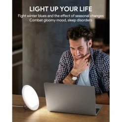 BargainJunkie New Techvilla Full Spectrum Light Therapy Lamp