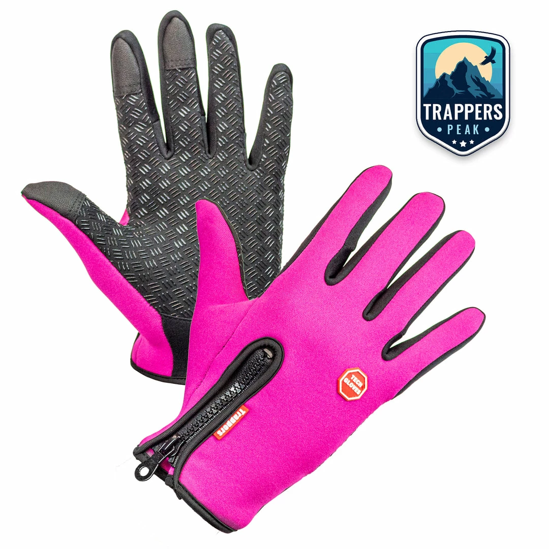 BargainJunkie Trappers Peak Touchscreen Friendly Unisex Windproof Winter Gloves