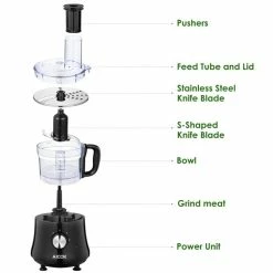 BargainJunkie New AICOK FP7711A 8 Cup Food Processor