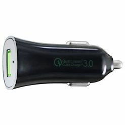 BargainJunkie Key 15W Qualcomm USB Quick Charge Car Charger New