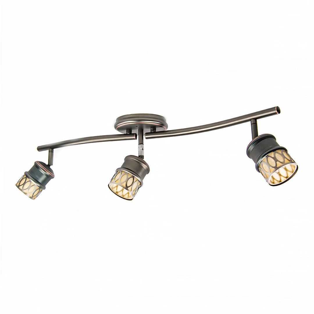 BargainJunkie Catalina Lighting 3 Light Foldable Arm Track