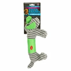 BargainJunkie Bow Wow Pet Corduroy Squeaky Dog Toy