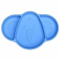BargainJunkie New Lullababy Children's Silicone Elephant Plate