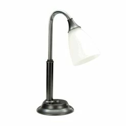 BargainJunkie Royal Gooseneck Nightstand Task Lamp With 3 Prong Plug New