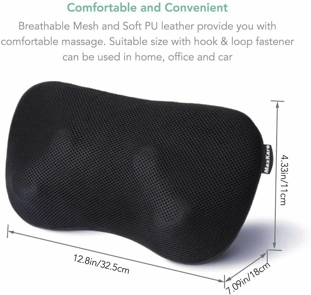 BargainJunkie MaxKare Neck Massager With Kneading And Heat