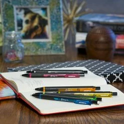 BargainJunkie Zebra Z-Grip Plus 0.7 HB Mechanical Pencils With Eraser & Lead Refills, 3 Pack