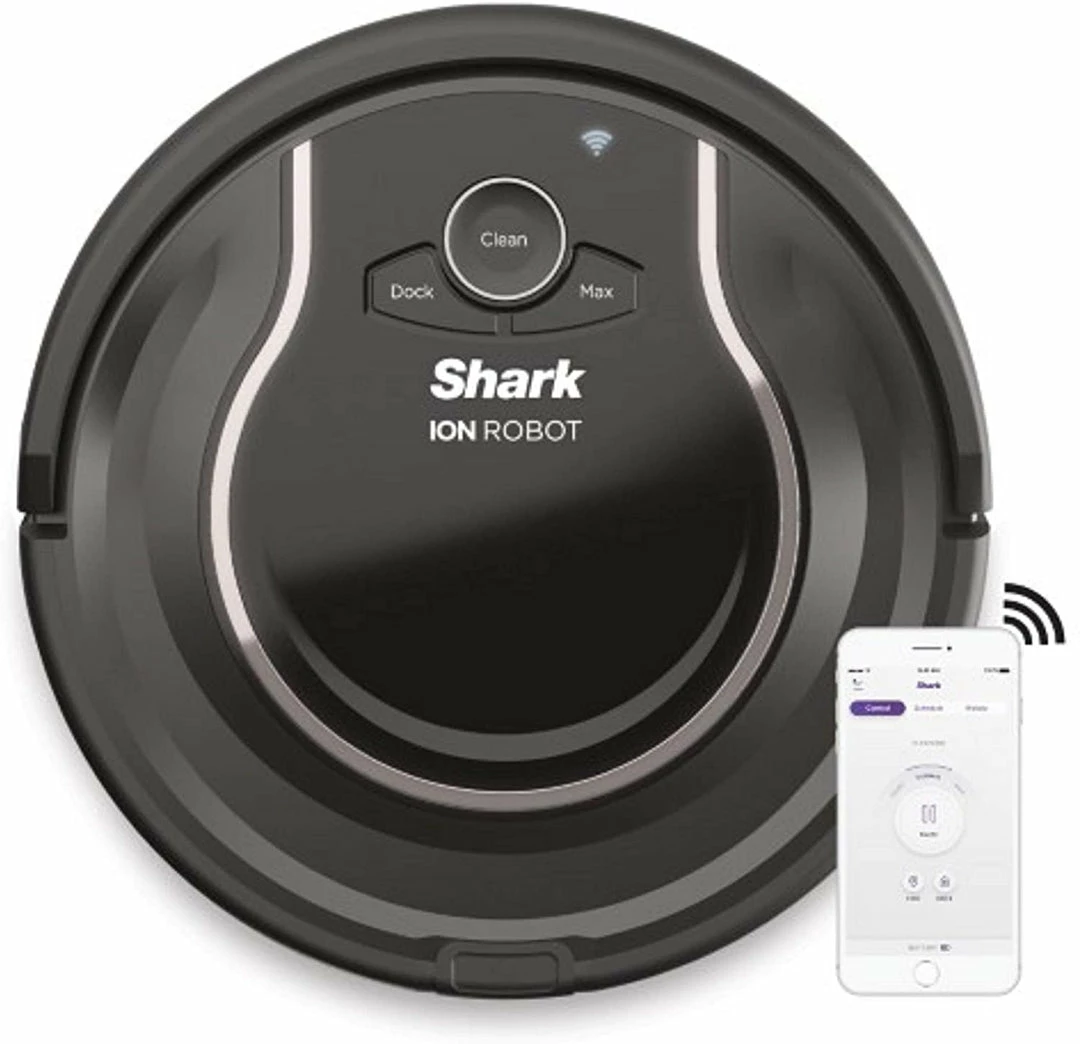 BargainJunkie New Shark ION Robot Vacuum RV755 Wi-Fi & Alexa Enabled, Refurbished