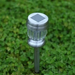 BargainJunkie Gigalumi Solar Pathway Lights, 4 Pack