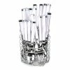BargainJunkie Pfaltzgraff Stainless Steel 16 Piece Silverware Service Set With Caddy New