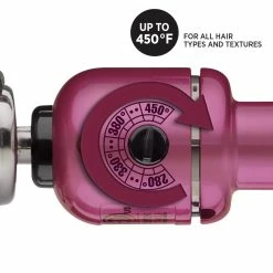 BargainJunkie Hot Tools Pink Titanium 1.25 Inch Salon Curling Iron