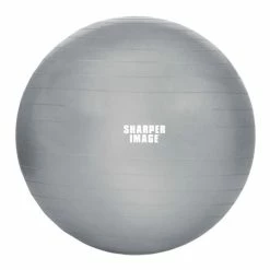 BargainJunkie Sharper Image 65cm Balance Pro Fitness Ball, Silver