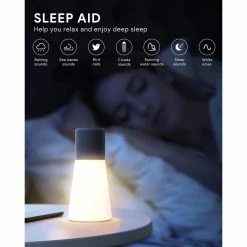 BargainJunkie Techvilla White Noise Bedside Light New