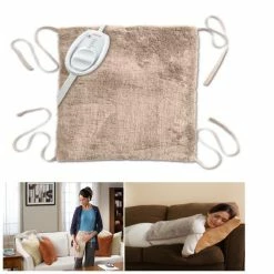 BargainJunkie Sunbeam Ultrsoft Electric Heating Pad, Certified Renewed