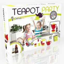 BargainJunkie Genius Art Teapot Party Pretend Play Set