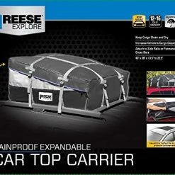 BargainJunkie Reese Rainproof Expandable Car Top Carrier, Refurbished