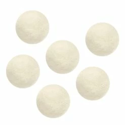 BargainJunkie New Home Ease Extra Large 6 Pc Wool Dryer Balls