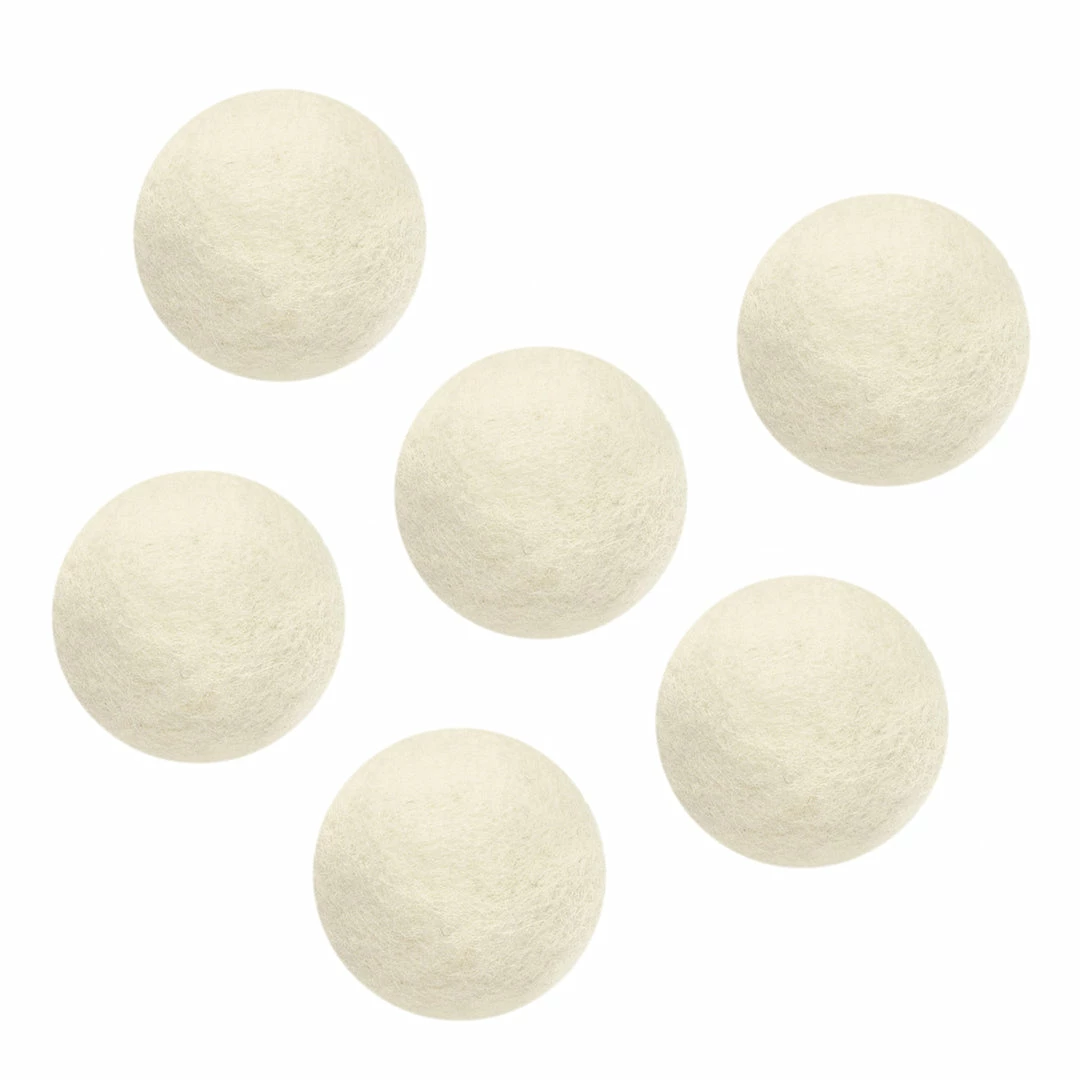 BargainJunkie New Home Ease Extra Large 6 Pc Wool Dryer Balls