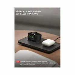 BargainJunkie Seneo IWatch/iPhone Dual Wireless Charging Pad