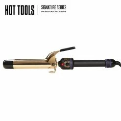 BargainJunkie Hot Tools Signature Series 1.25" Gold Curling Iron/Wand New
