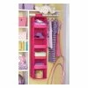 BargainJunkie Your Zone Jr. 6-Shelf Closet Organizer, Pink Home & Garden