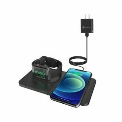 BargainJunkie Seneo 2 In 1 Wireless Charger With QC 3.0 Adapter New