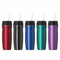 BargainJunkie Timolino Cruiseline Stainless Steel 17oz Tumbler With Infuser