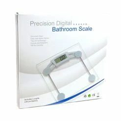 BargainJunkie Precision Digital Glass Bathroom Weight Scale