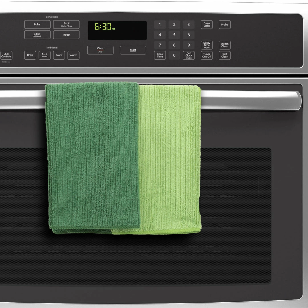 BargainJunkie Intellibrands Microfiber Bar Mop Towels, Assorted Colors 4 Pack Home & Garden