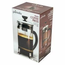 BargainJunkie Primula Classic 8 Cup Coffee Press, Chrome
