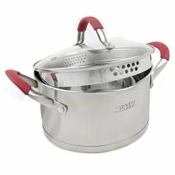 BargainJunkie Kitchen Complete Cuisine 8-PC Stainless Steel Cookware Set CWS005