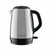 BargainJunkie Black + Decker 1.7 L Stainless Steel Electric Cordless Kettle, Refurbished New