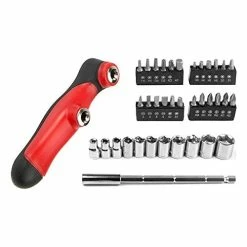 BargainJunkie Tools & Auto PowerXT 37pc Bit Socket Set With Screwdriver