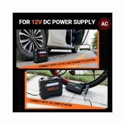 BargainJunkie Tack Life Tire Inflator Air Compressor 12V DC New