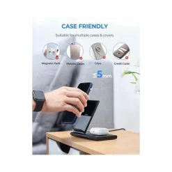 BargainJunkie Seneo Wireless Charger, Wireless Charging Pad & Stand