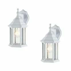 BargainJunkie 2-Pack Noma Hampshire Outdoor Wall Lights New