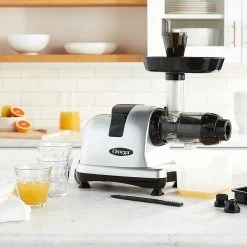 BargainJunkie New Omega J8007 Low Speed Juicer And Nutrition System, Certified Refurbished