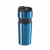 BargainJunkie Oggi 5080 Stainless Steel Lustre Contour Travel Mug, Blue New