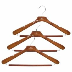 BargainJunkie Michael Graves 3-Pack Wooden Suit Hangers Home & Garden