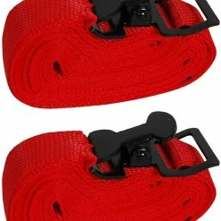 BargainJunkie Highland 12ft Lashing Straps, Pack Of 2