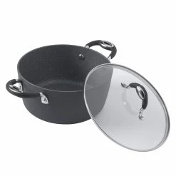 BargainJunkie Bialetti Impact Non-Stick 10 Piece Cookware Set Kitchen