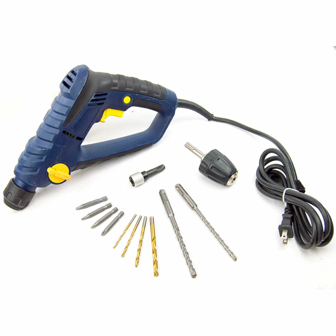 BargainJunkie Tools & Auto Premium Brands 3-in-1 Rotary Hammer/Drill/Driver, Refurbished
