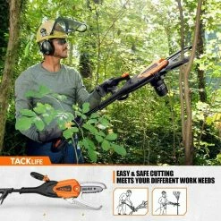 BargainJunkie Tacklife TKJS01A Lawn & Garden Corded Electric Chain Saw New