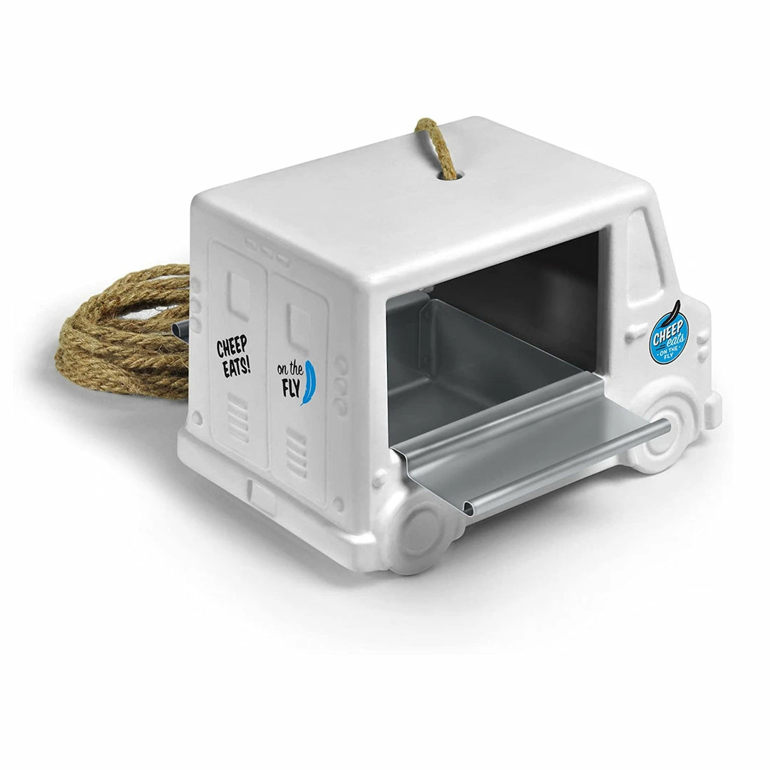 BargainJunkie Genuine Fred Cheep Eats On The Fly Bird Feeder, 2-Pack Home & Garden