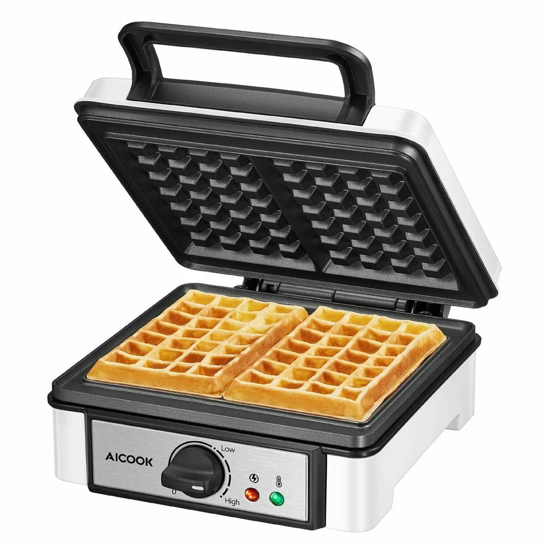 BargainJunkie AICOOK SW-2029 Belgian Waffle Maker New