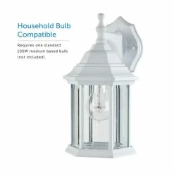 BargainJunkie 2-Pack Noma Hampshire Outdoor Wall Lights New