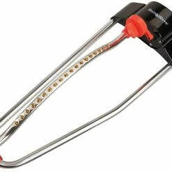 BargainJunkie New Rain Wave 3600 Sq Ft Range Metal Oscillating Sprinkler