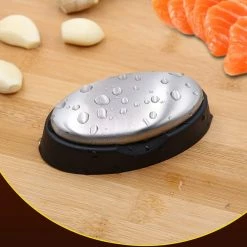 BargainJunkie Intellibrands Magic Soap Stainless Steel Odor Removing Handwashing Bar New