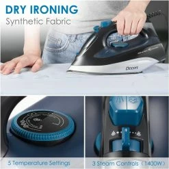 BargainJunkie New Decen 1400W Steam Iron