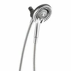 BargainJunkie New Peerless 4-Setting Two-in-One Shower, Chrome, Refurbished
